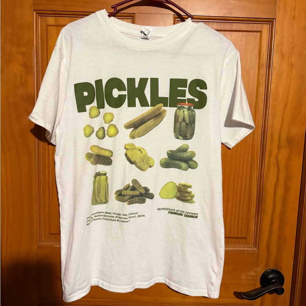 White Pickles Graphic T-Shirt